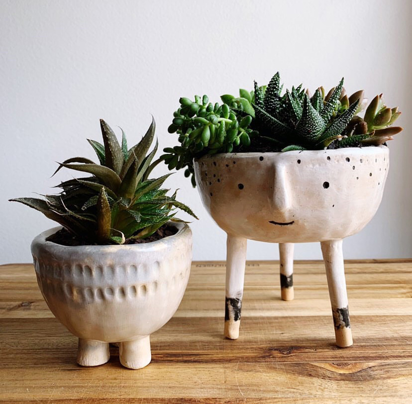 Laura Cummings Succulent Pots