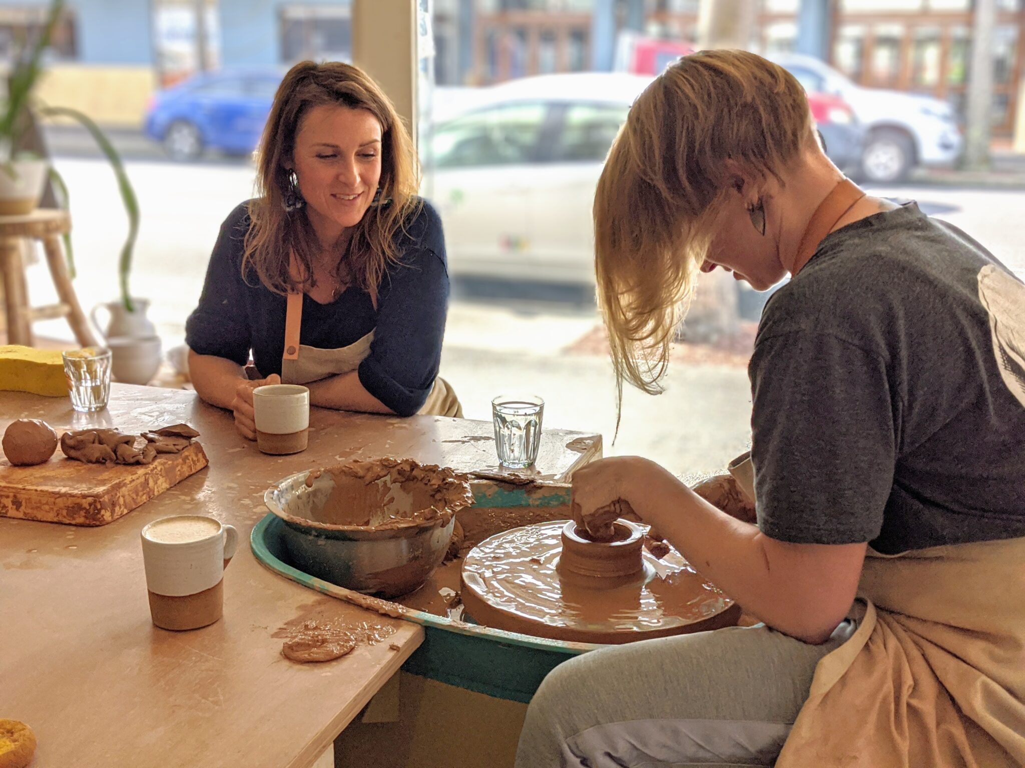 8 week Term Beginners Wheel - Centered Ceramics