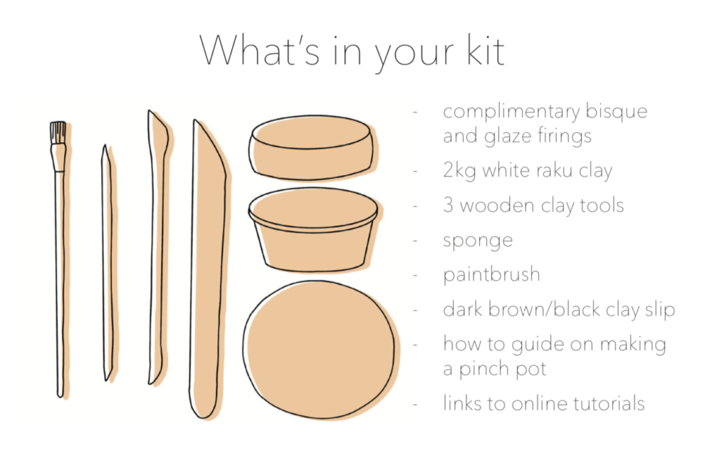 Mud at Home Pottery Kit